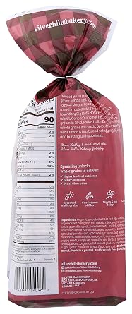 Silver Hills Bakery, Bread Sprouted Big Reds Organic, 18 Ounce