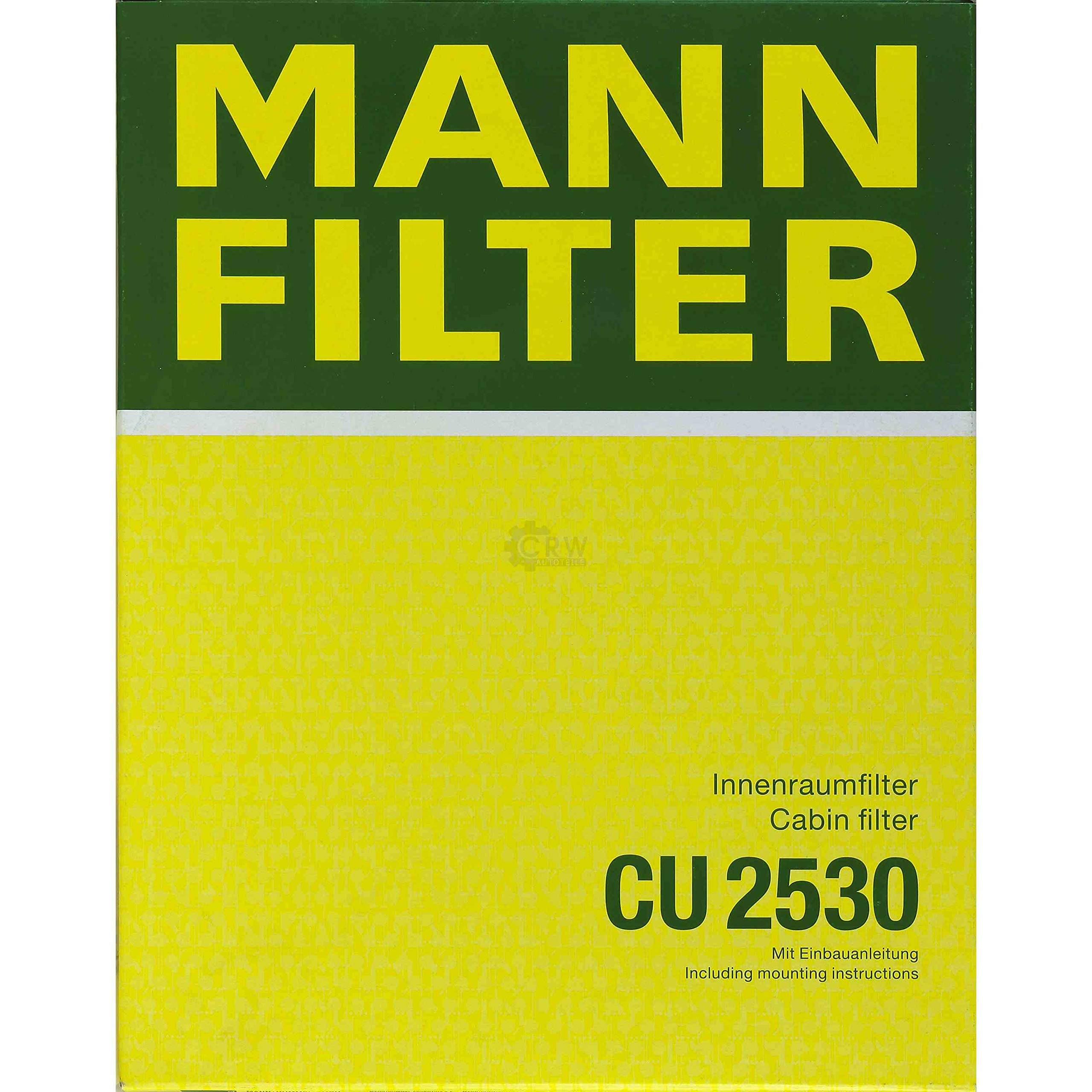 Paquete de inspección Kit de mantenimiento de filtros con filtro de aceite W 7041, filtro de aire C 2964, filtro de combustible WK 66, filtro de habitáculo CU 2530, tornillo de cierre