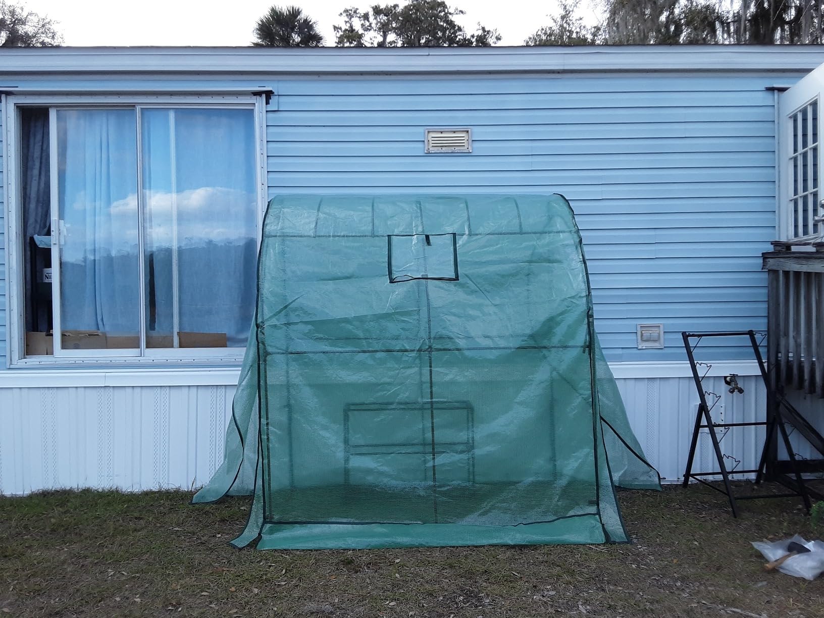 $12/mo - Finance Lean to Greenhouse with 3-Tier Shelves: Ohuhu Portable ...