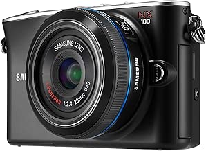 Samsung NX100 Interchangeable Lens Camera Black inch AMOLED Display 14 6MP 20-50 F51mm Lens Samsung NX100 Interchangeable Lens Camera Black inch AMOLED Display 14 6MP 20-50 F51mm Lens