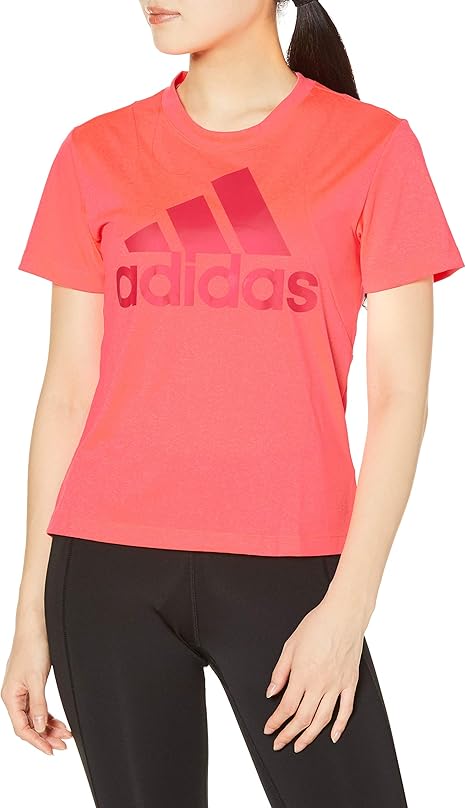 Amazon アディダス 半袖 Tシャツ バッジ オブ スポーツ ロゴ 半袖tシャツ Iph レディース アクティブシャツ Tシャツ 通販