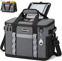 Vista 13 de Maelstrom Collapsible Soft Cooler Bag,35/55/75 Cans Beach Cooler with Flip Top Lid, Ice Chest, Leakproof & Portable for Beach, Camping, Road Trips &