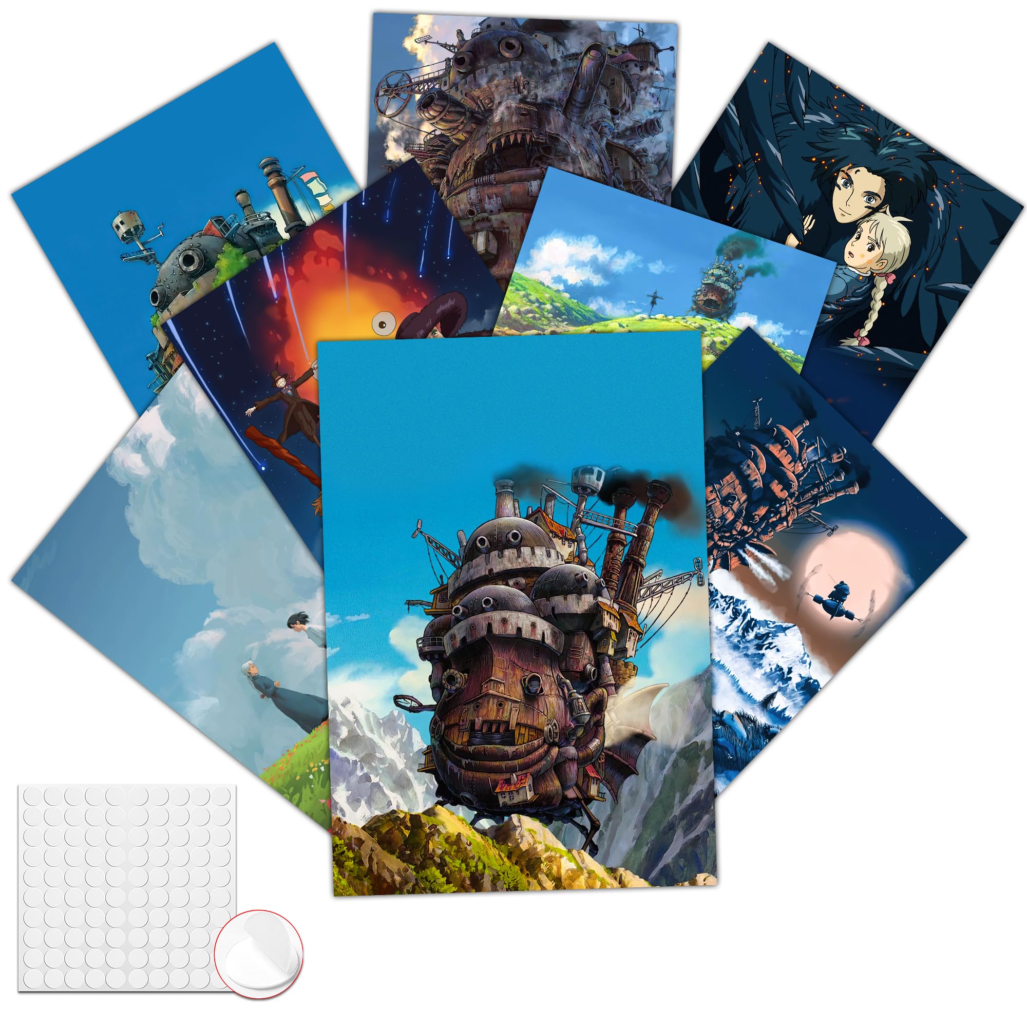 Elevate Your Space with Pounchi Castle Anime Poster Art