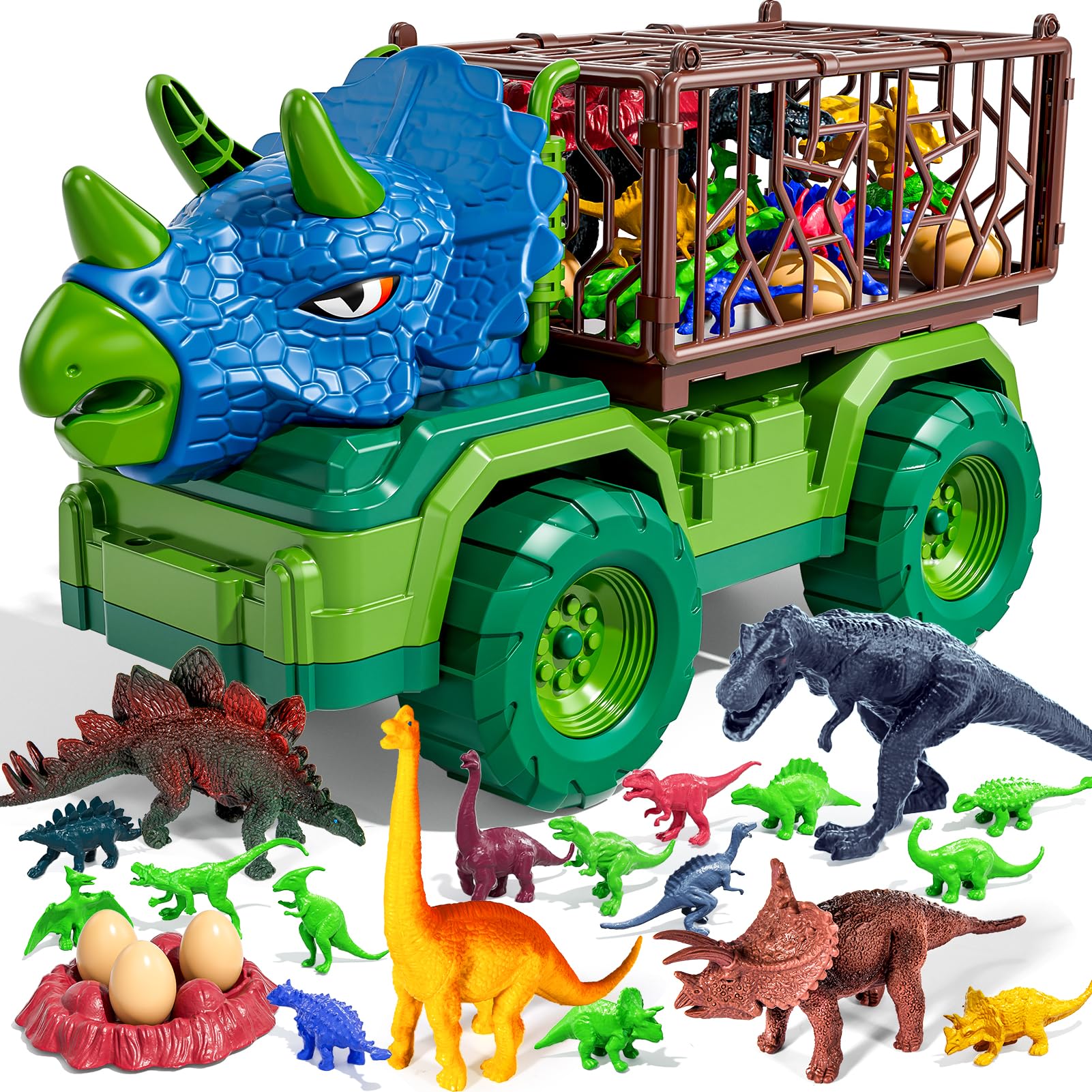 Toddler T-Rex Dinosaur Toy Set - 22 Pieces! -9