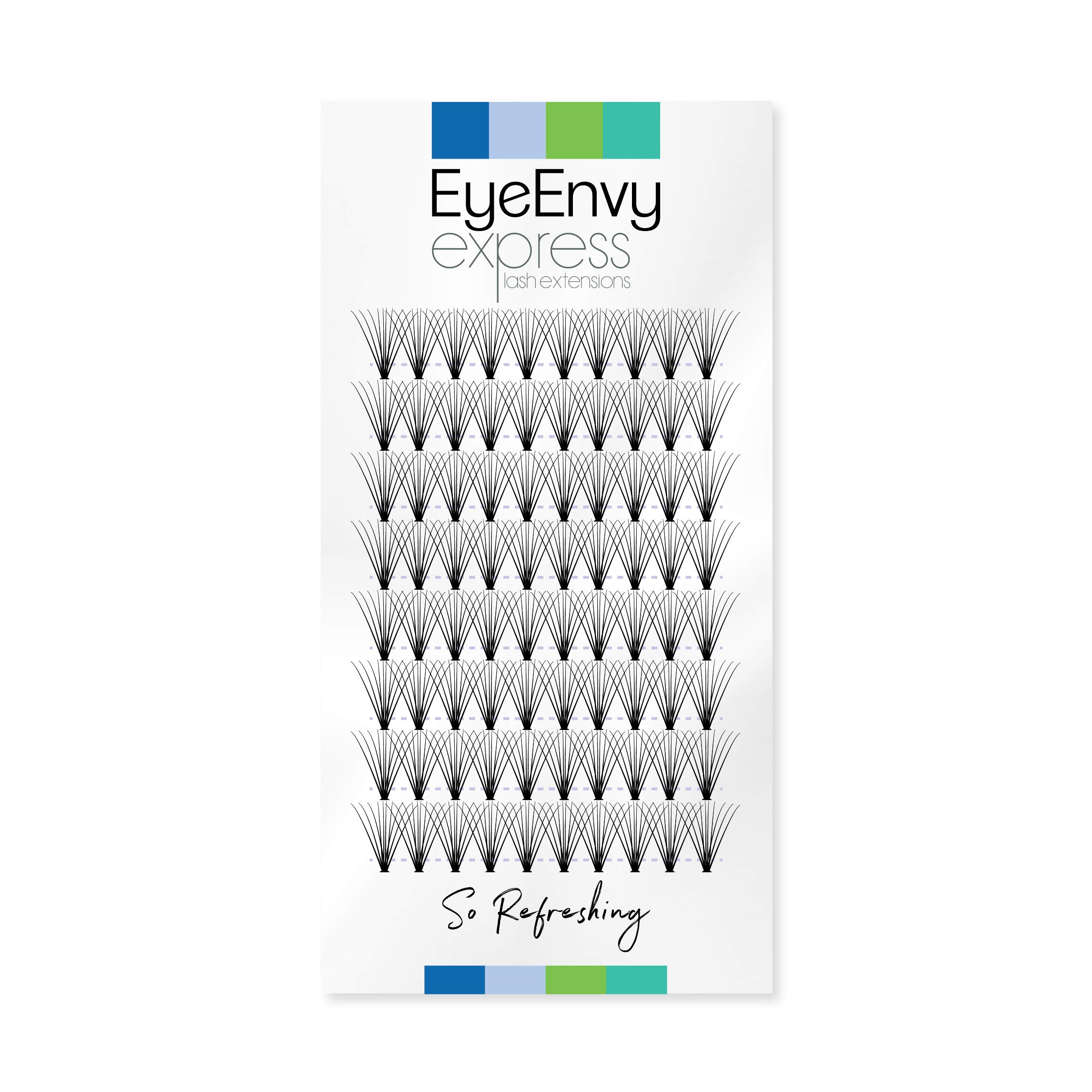 EyeEnvy express lash extensionsSo Refreshing Faux Mink Individual Cluster Eyelashes - 15mm