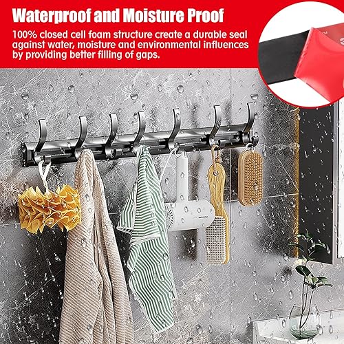 Miniatura 2 de Double Sided Tape Heavy Duty, Waterproof Mounting Foam Tape, 16.5ft Length, 1.57in Width, High Temperature Resistant Adhesive Tape for Car, LED