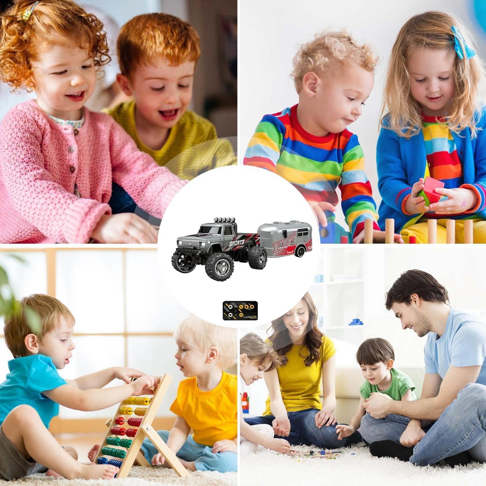 Auto telecomandata per bambini, Auto telecomandata per camion ricaricabili