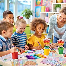 BenLouis 24 Pcs Sweet Mini Coloring Books Kids Candyland Donut Ice Cream Party Favors Small Activity Books Bulk for Kids Treats Desserts Birthday Goodie Bags Stuffers Return Gifts Classroom Travel