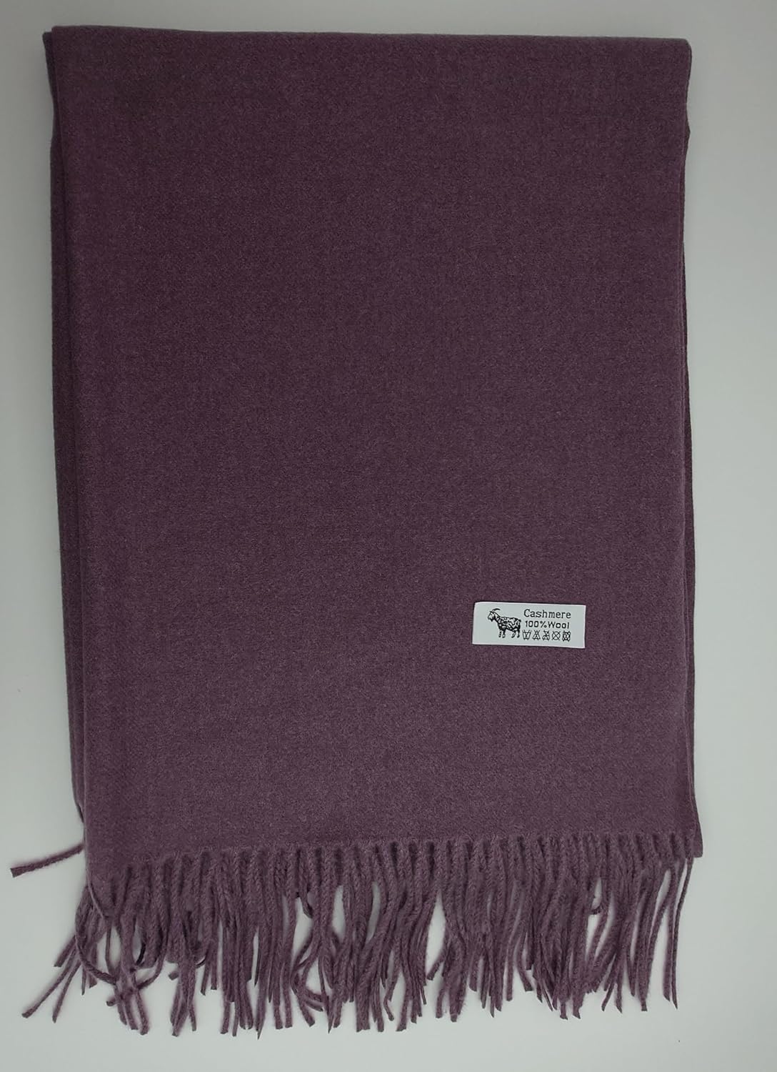 Turkish Cashmere Shawl 100% Wool Solid Design Luxurious and Comfortable Womens Shawl Perfect for Gifts