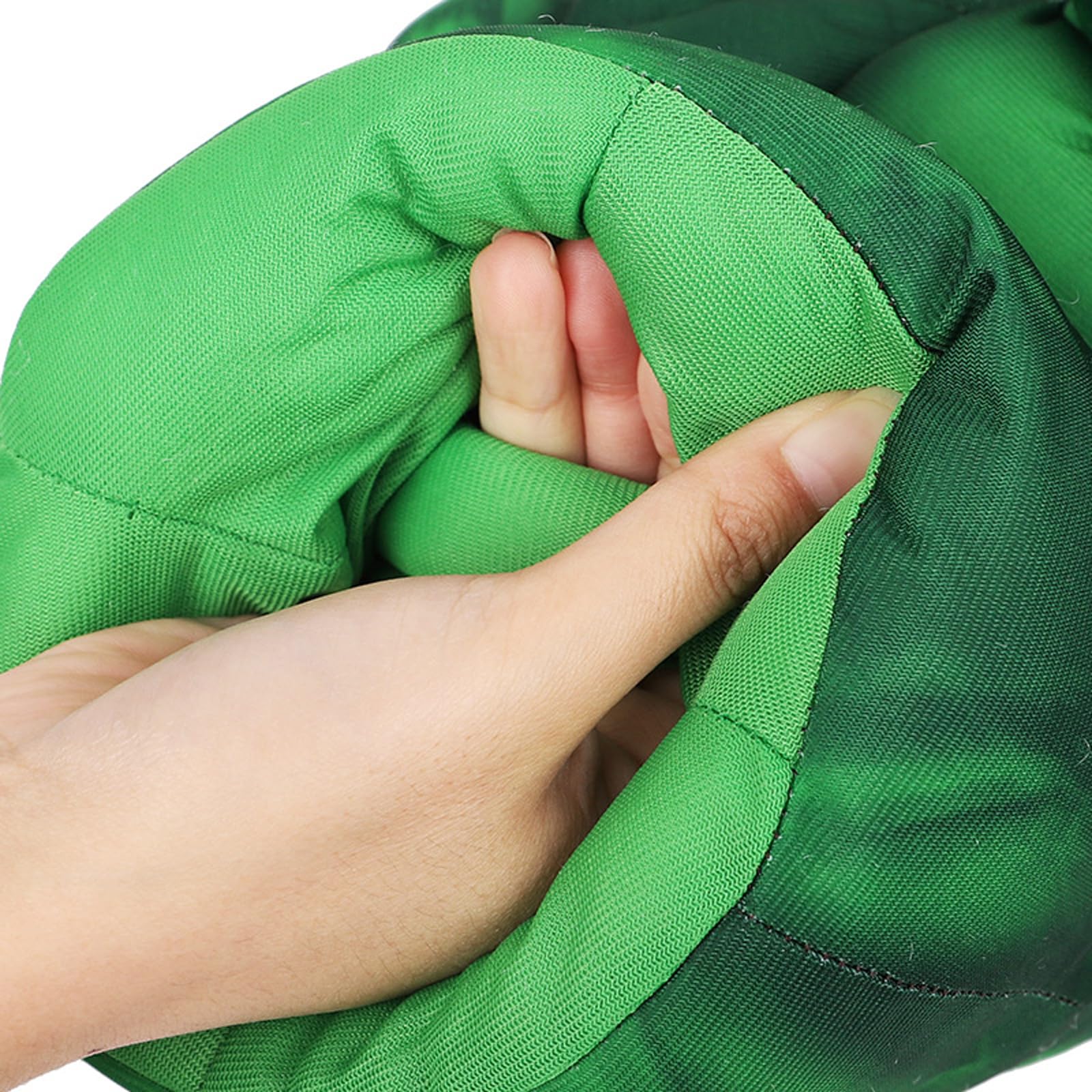 Guantes de Boxeo para Niños,Gigantes Peluche Suave Guantes con Mango Incorporado Tamaño Universal para Niños y Adultos,Cosplay Disfraz Guantes Regalo para Cumpleaños Navidad Halloween (1 Par Verde)