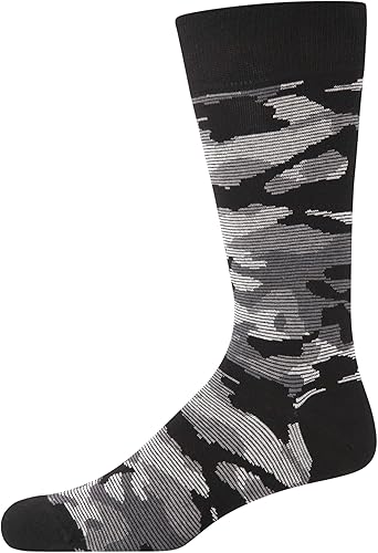 Miniatura 6 de Cole Haan Calcetines de cuello redondo con estampado de vestido para hombre (paquete de 3)