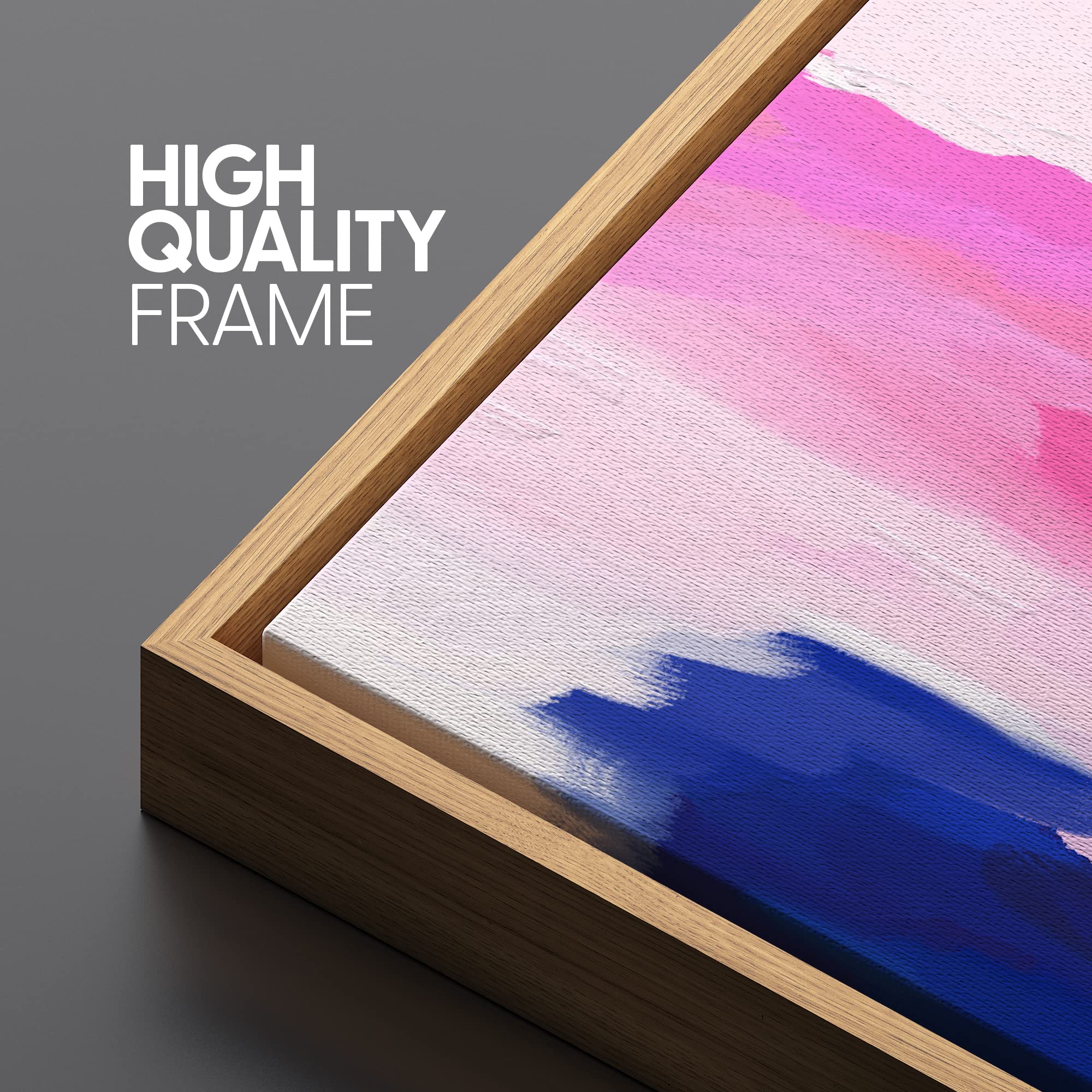 パステル画 フレーム付き Amazon.co.jp: SIGNLEADER フレーム入りキャンバスプリント壁