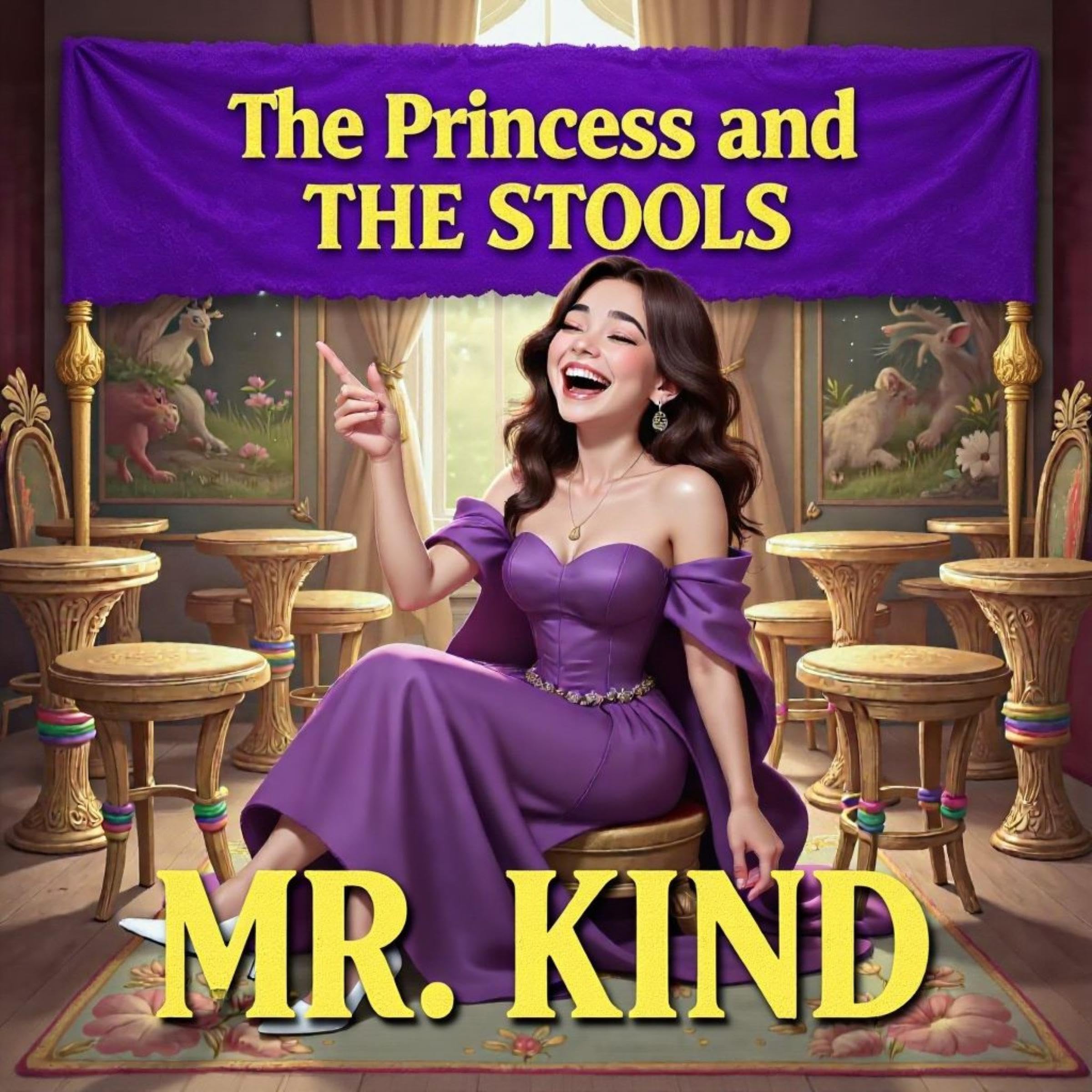 Cover art for The Princess and the Stools
