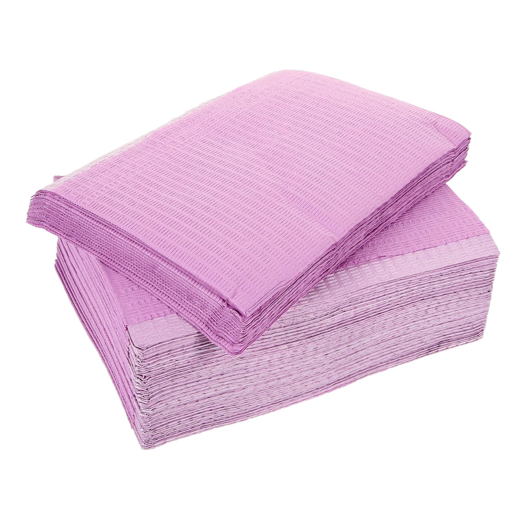 Ciieeo 125 Bavoirs Dentaires Jetables Imperméables Texture Fine Usage Professionnel Soins Dentaires en Cabinet