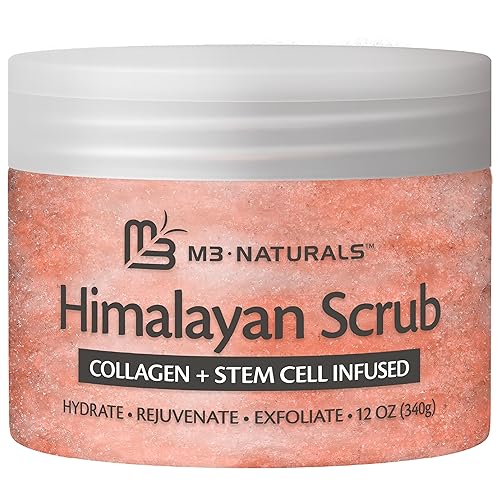 Miniatura 2 de M3 Naturals Superfood Exfoliante corporal y exfoliante facial orgánico de aloe colágeno manteca de karité removedor de celulitis y removedor de