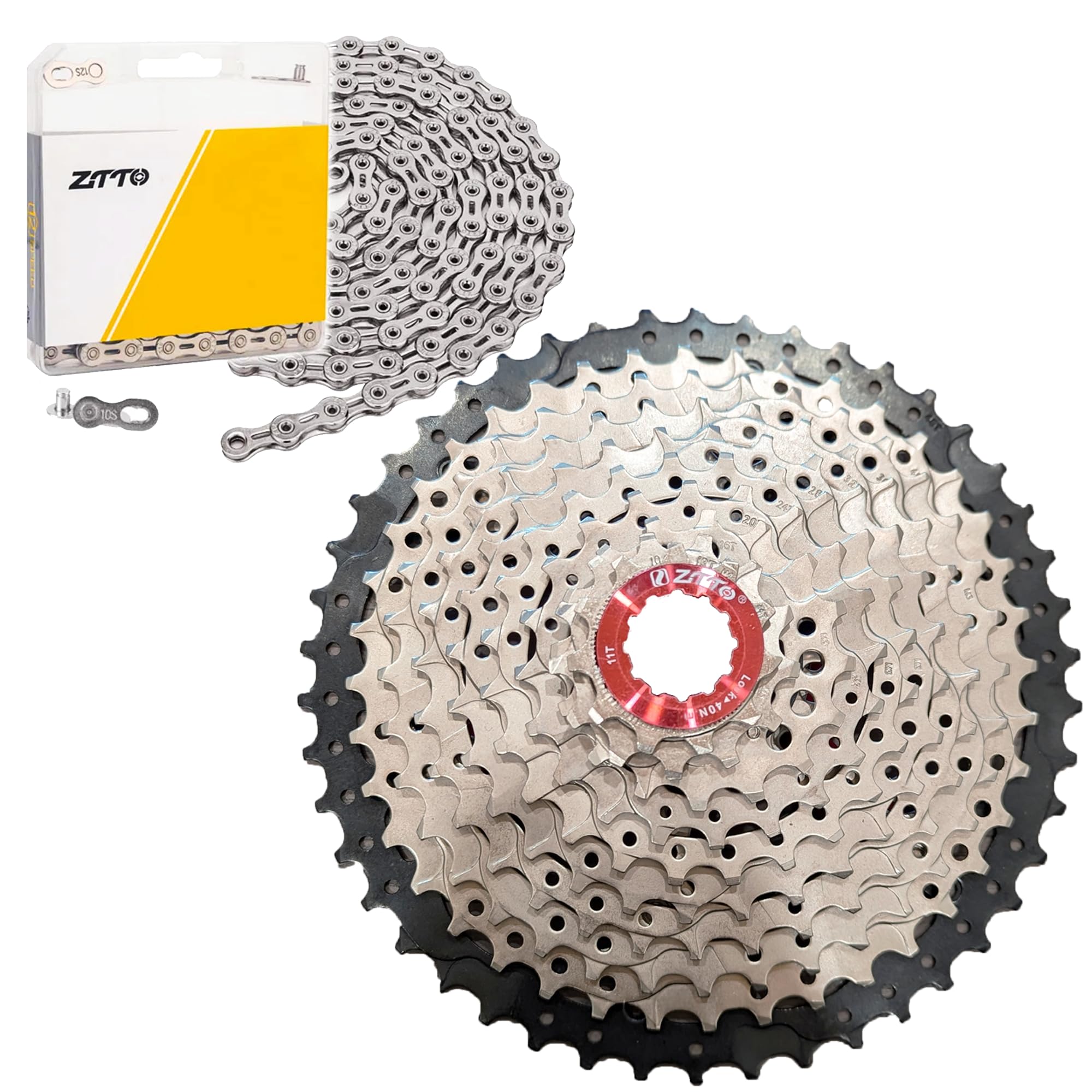 ZTTO 10-Speed 11-46T Cassette 11/13/16/20/24/28/32/36/40/46T and
