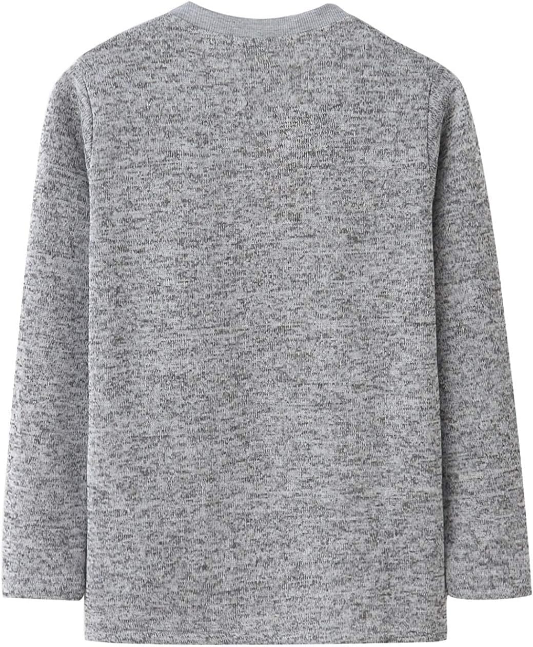 Sweatshirts for Girls Kids Fleece Warm Pullover Sweater Fuzzy Cute Owl 7-8 Gray