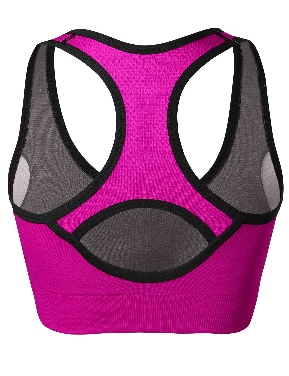 Match Sujetadores deportivos con espalda cruzada para mujer, sin costuras, con tirantes delgados, para yoga, gimnasio, correr, fitness, sujetadores deportivos