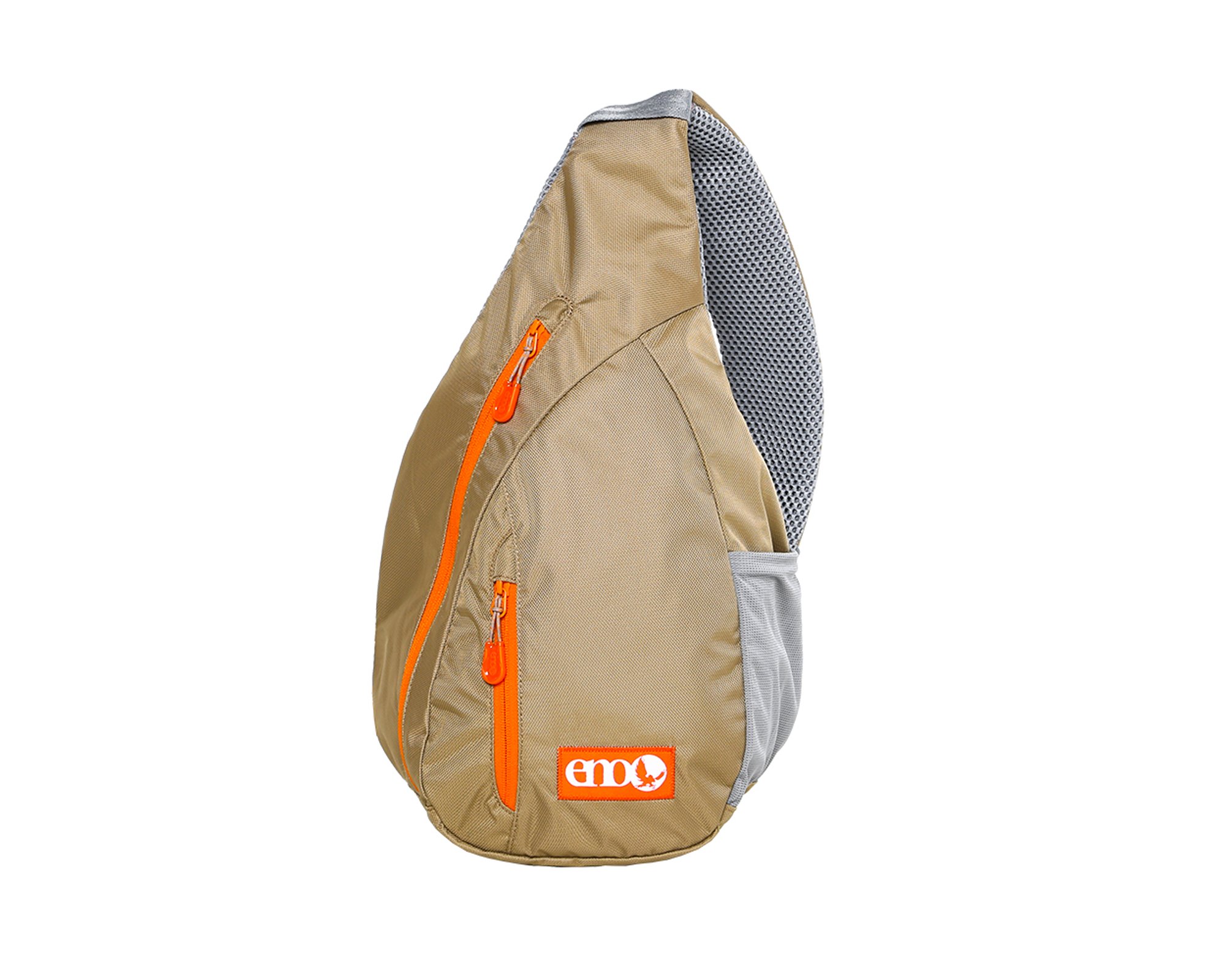ENO - Eagles Nest Outfitters Kanga Sling Backpack, Khaki/Orange