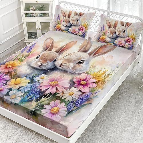 Miniatura 10 de AILONEN Sábana bajera de mariposa, sábanas de mariposa para niños, niñas y adolescentes, tamaño individual XL, juego de sábanas con estampado de