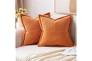 MIULEE Orange Throw Pillows: Cozy and Comfortable Boho Decor