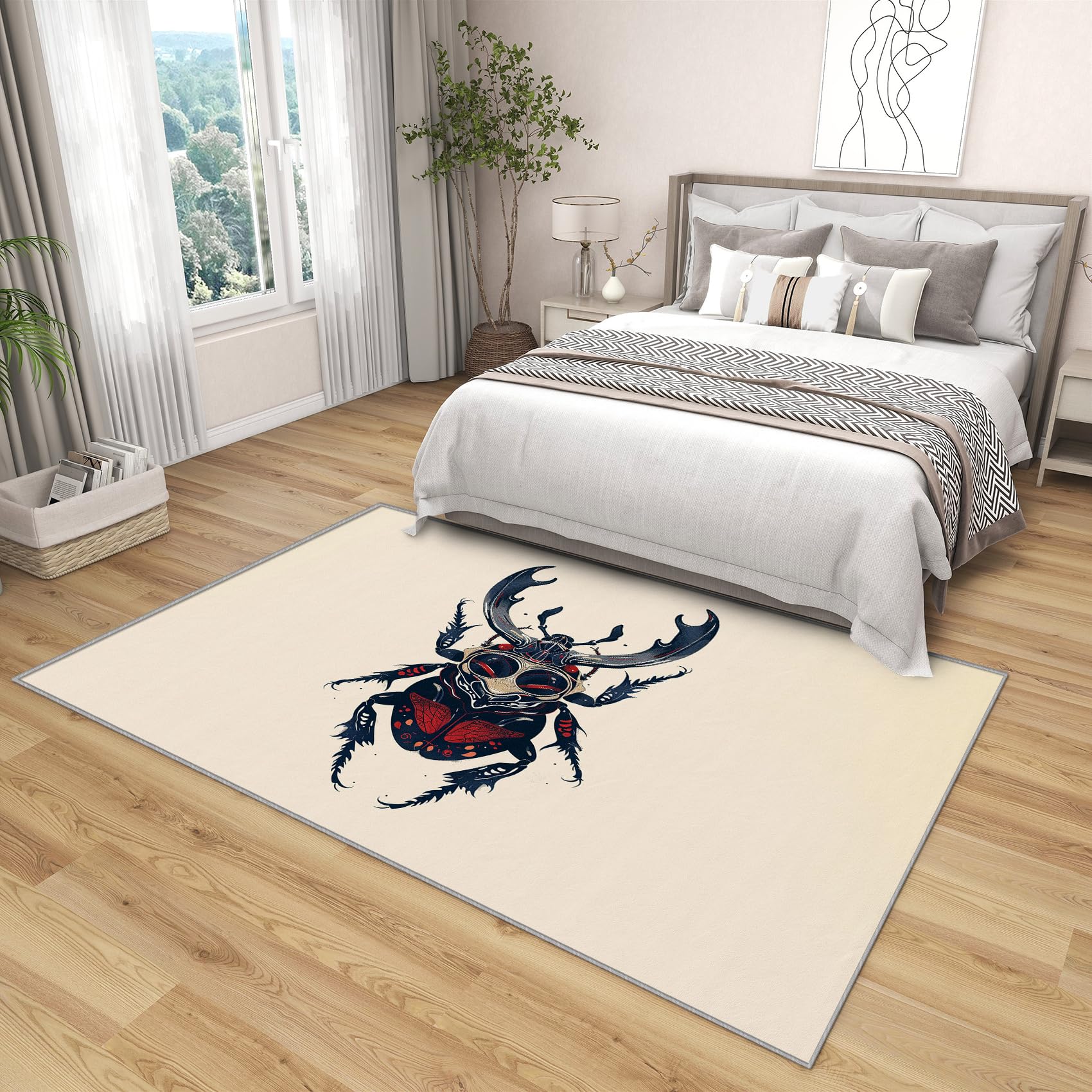 Amazon.com: SherAvant Insect Area Rug - 2x3 Rug - Bug Rug