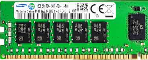 Samsung 16GB x4DDR4 メモリ 2400MHz 4枚セット SAMSUNG 16GB DDR4 PC4-19200, 2400MHZ, 288 PIN DIMM, 1.2V, CL