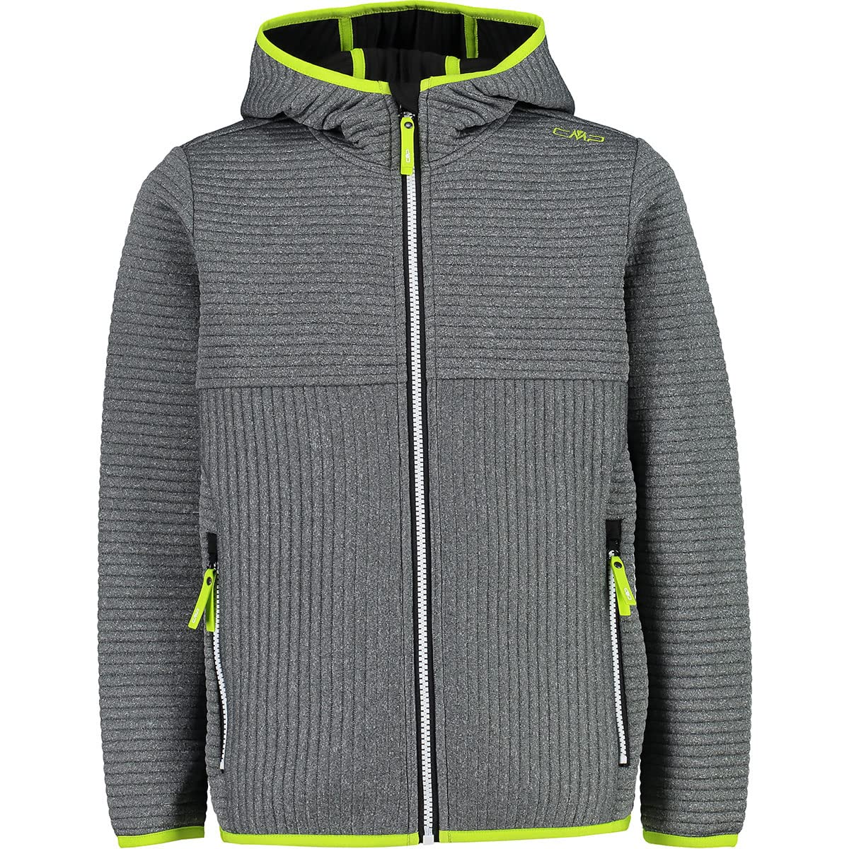 CMP Kurtka Chłopcy Bonded Jersey Jacket Hooded