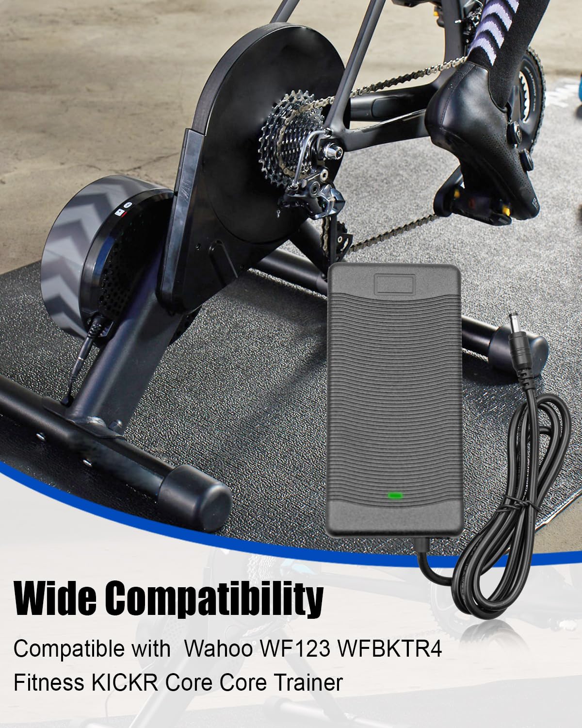 Amazon.com: 60W 12V AC/DC Power Adapter Fit for Wahoo Kickr Core