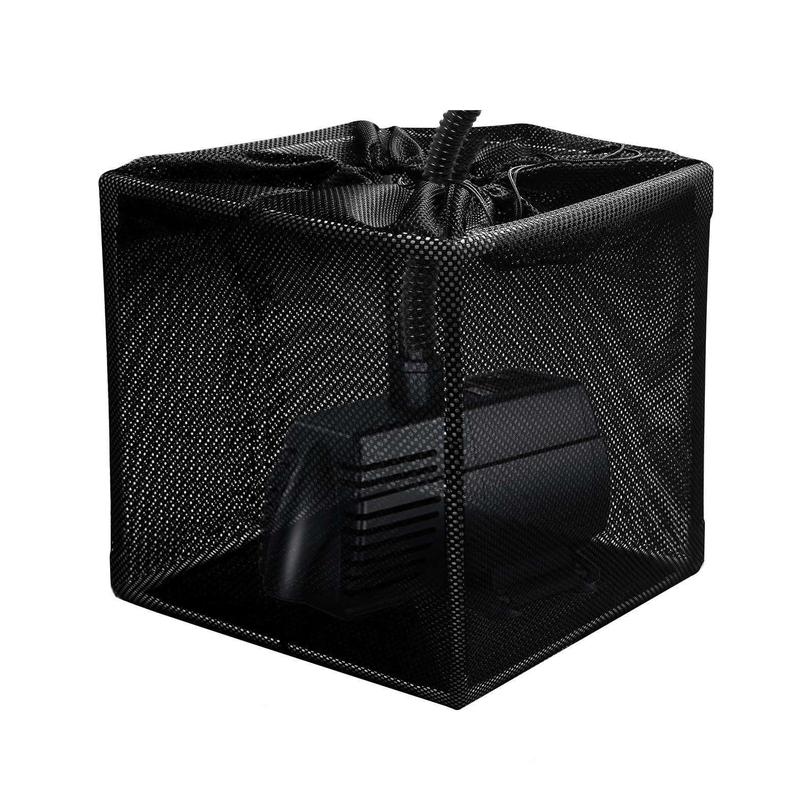 10 Inch Pond Filter Box,Pond Pump Filter Bag,Anti-Clogging Pond Filter,Suitable for Ponds, Waterfalls, Koi Ponds and Swimming Pools.