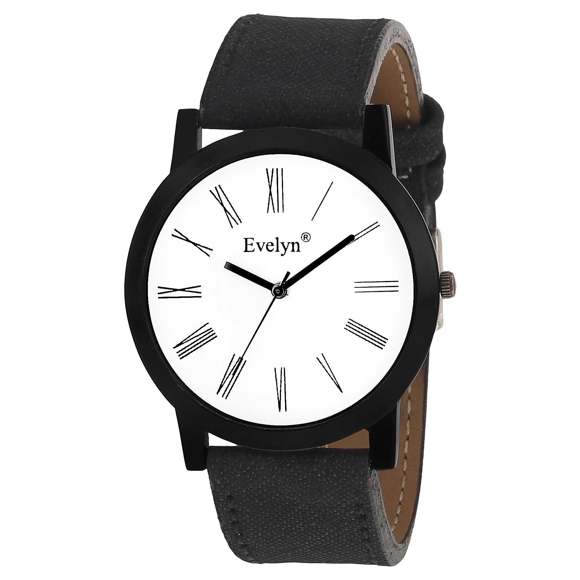 Evelyn Analog White dial Casual Men Watch (B075HD1PYF) Amazon Price History, Amazon Price Tracker