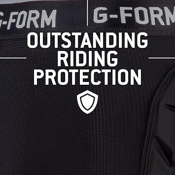 G-Form MX Short with Chamois - Padded, Breathable Protective Compression Shorts for MTB & Moto Sports