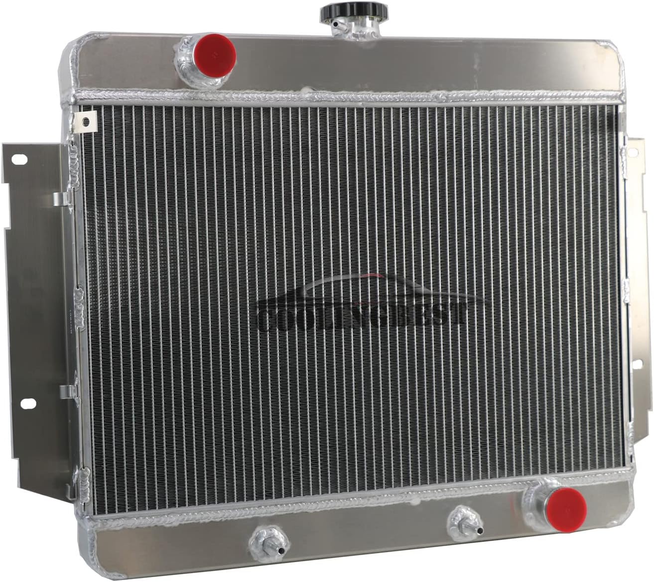 4 Row Aluminum Radiator for 1969-1970 Chevy Impala/Caprice/Bel Air BelAir/Brookwood Kingswood, Radiators