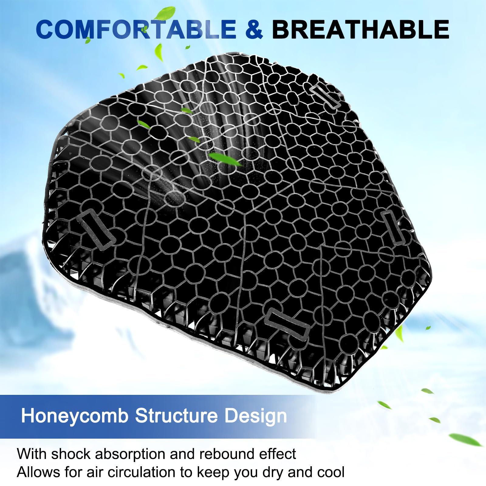 Amazon.com: Motorcycle Gel seat Cushion －Soft Rubber Material