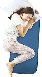 Almofada de resfriamento para cama – O colchão de resfriamento com gel ativado por pressão fornece alívio instantâneo – Ideal para febres, ondas de calor, suores noturnos – Coloque a esteira fresca na sua cama