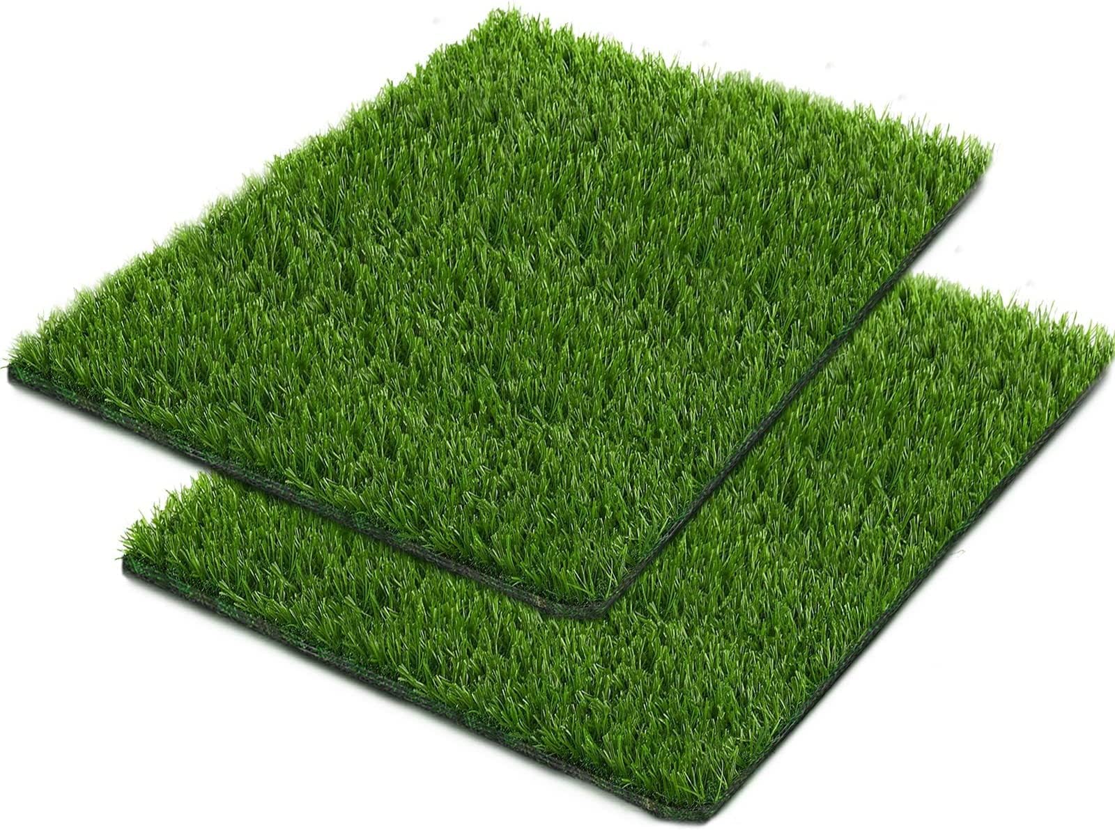 SSRIVER 50 * 75CM Hundeklo für Zuhause & Hundetoilette Balkon Welpen Training Hundetoilette Ersatzrasen mit Kunstrasen Outdoor Ideal für Wohnung & Balkon