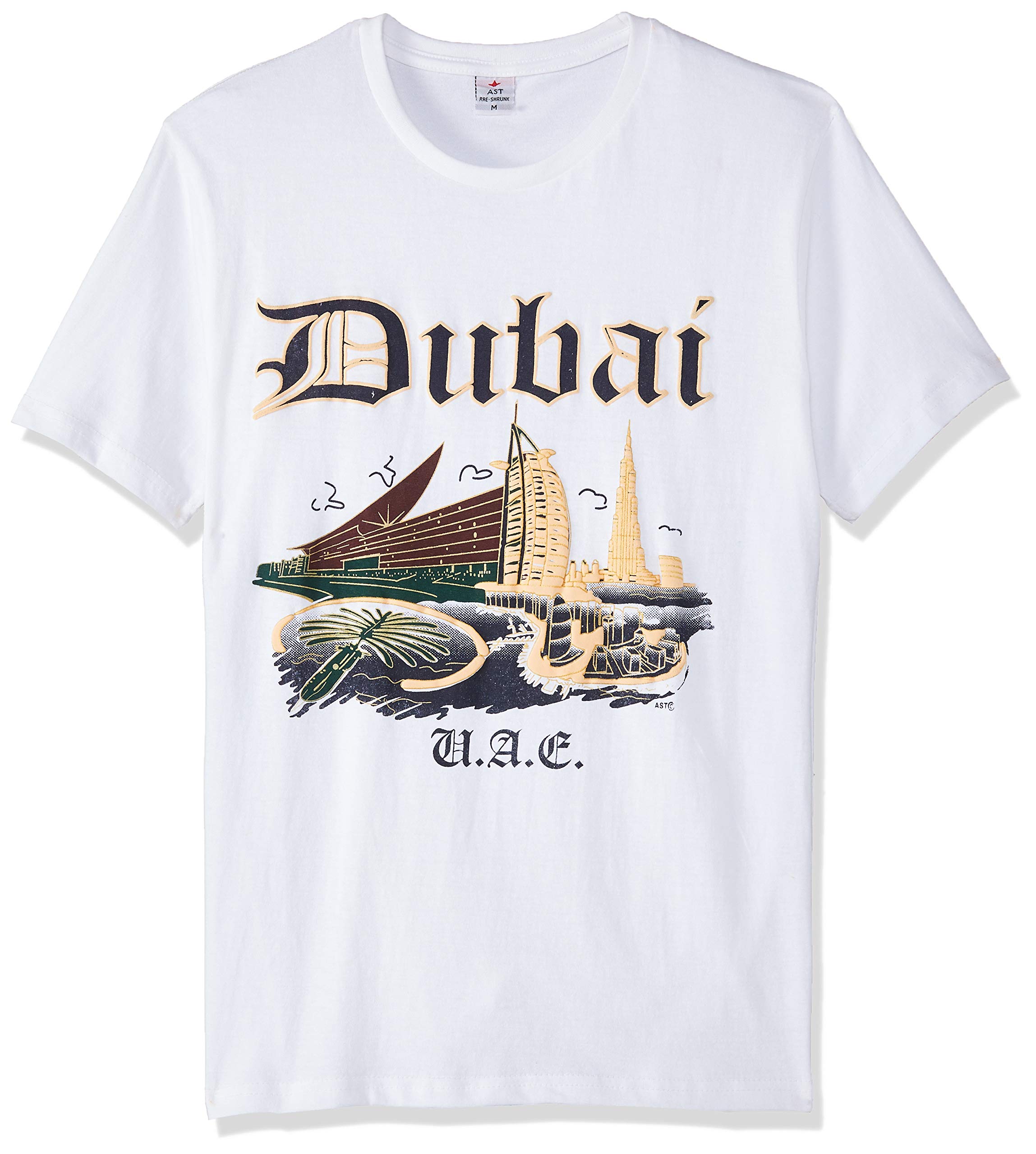 Dubshi D48 Men's Dubai T-shirt, White