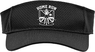 Home Run Tshirt Ice Hockey Referee Funny Baseball Touchdown Sport Sun Visor