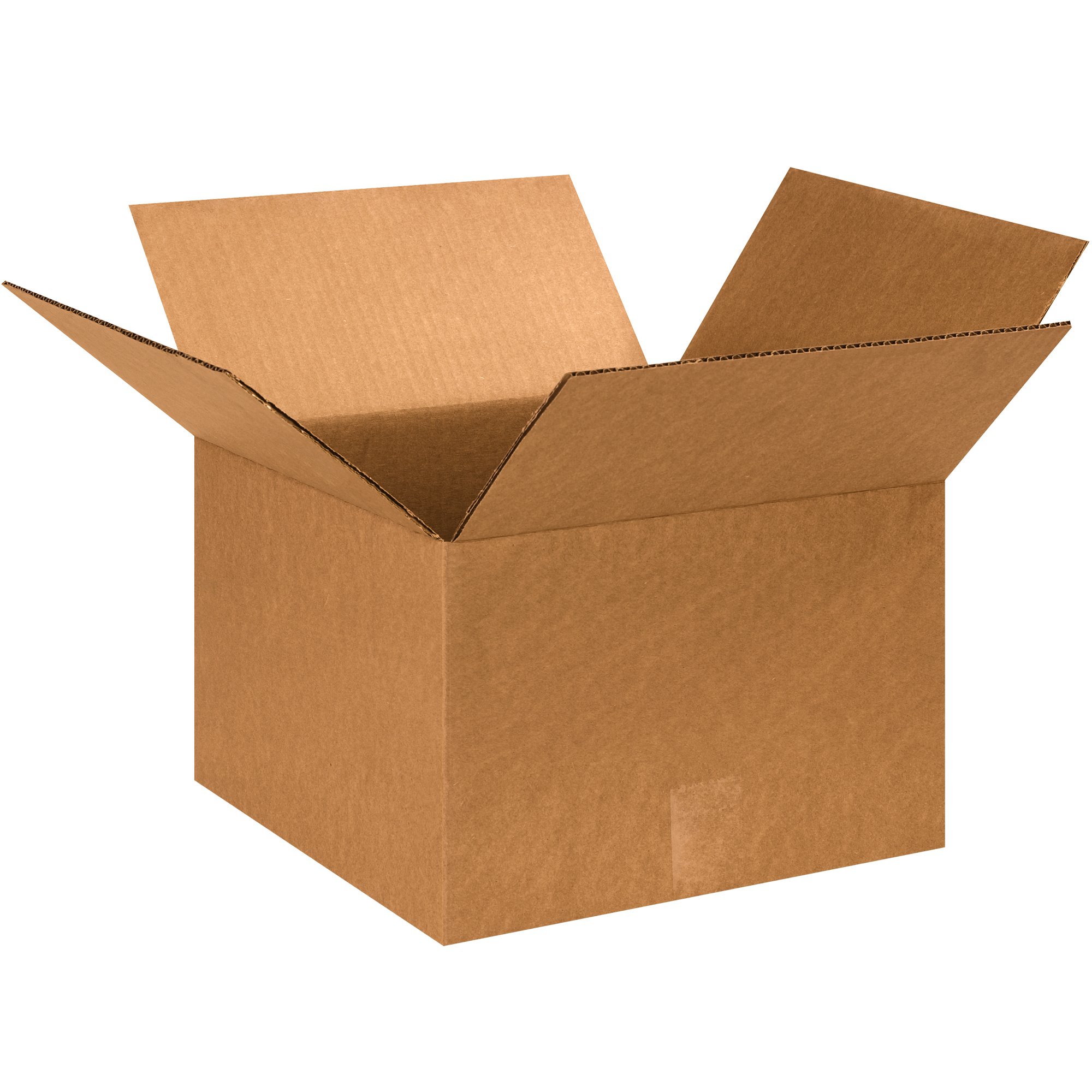 PARTNERS BRAND 13 x 13 x 9 Corrugated Cardboard Boxes, Medium 13"L x 13"W x 9"H, Pack of 25 | Shipping, Packaging, Moving, Storage Box for Home or
