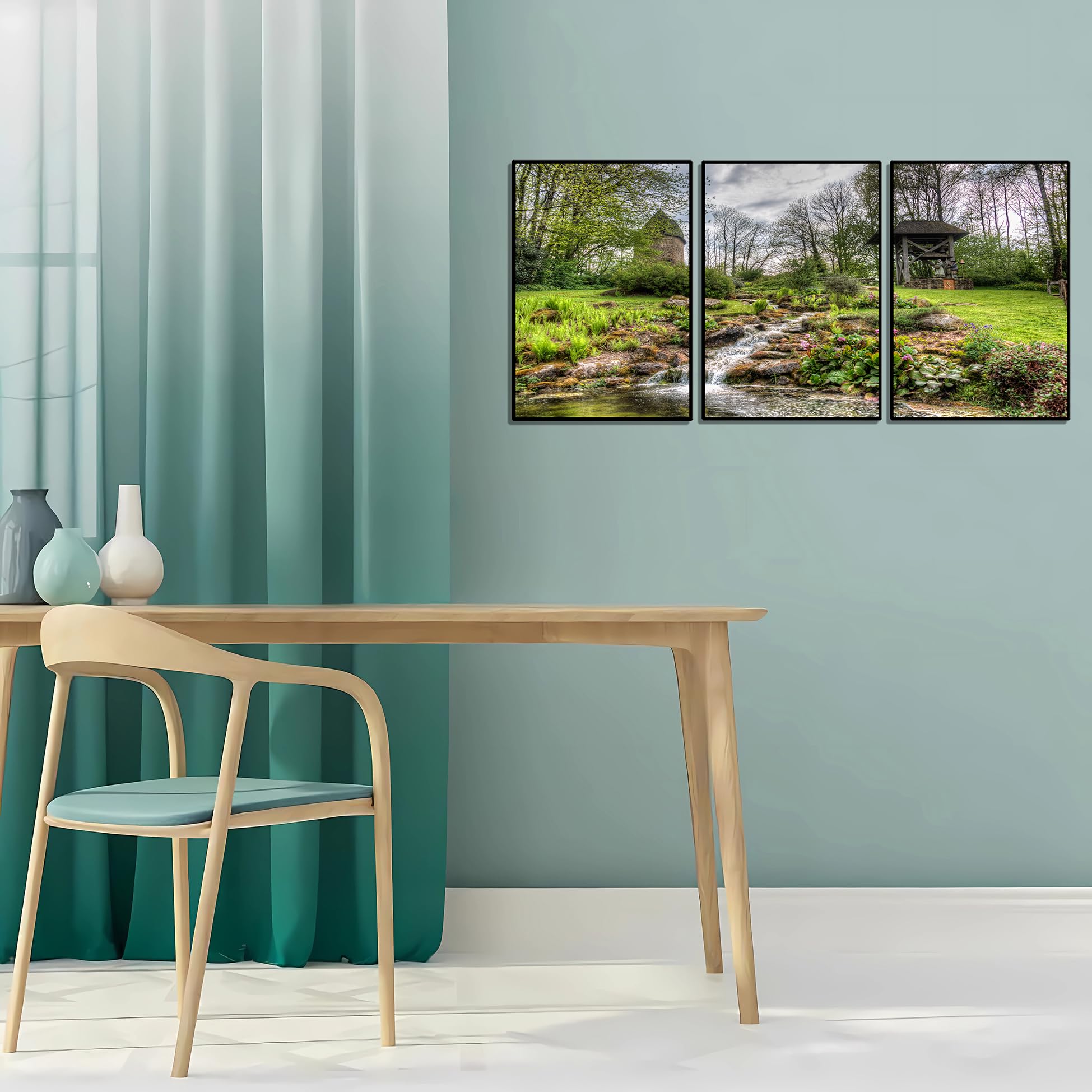 Amazon.co.jp: アートパネル モダン インテリア 絵画 額付き - 植物 木 