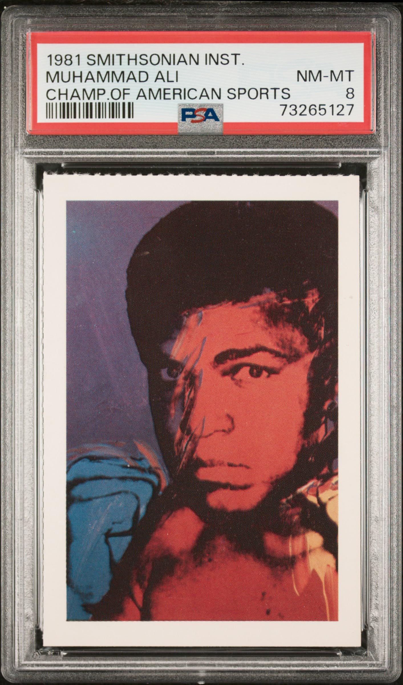 Amazon.com: Muhammad Ali PSA 8 1981 Smithsonian Inst. #NNO Trading