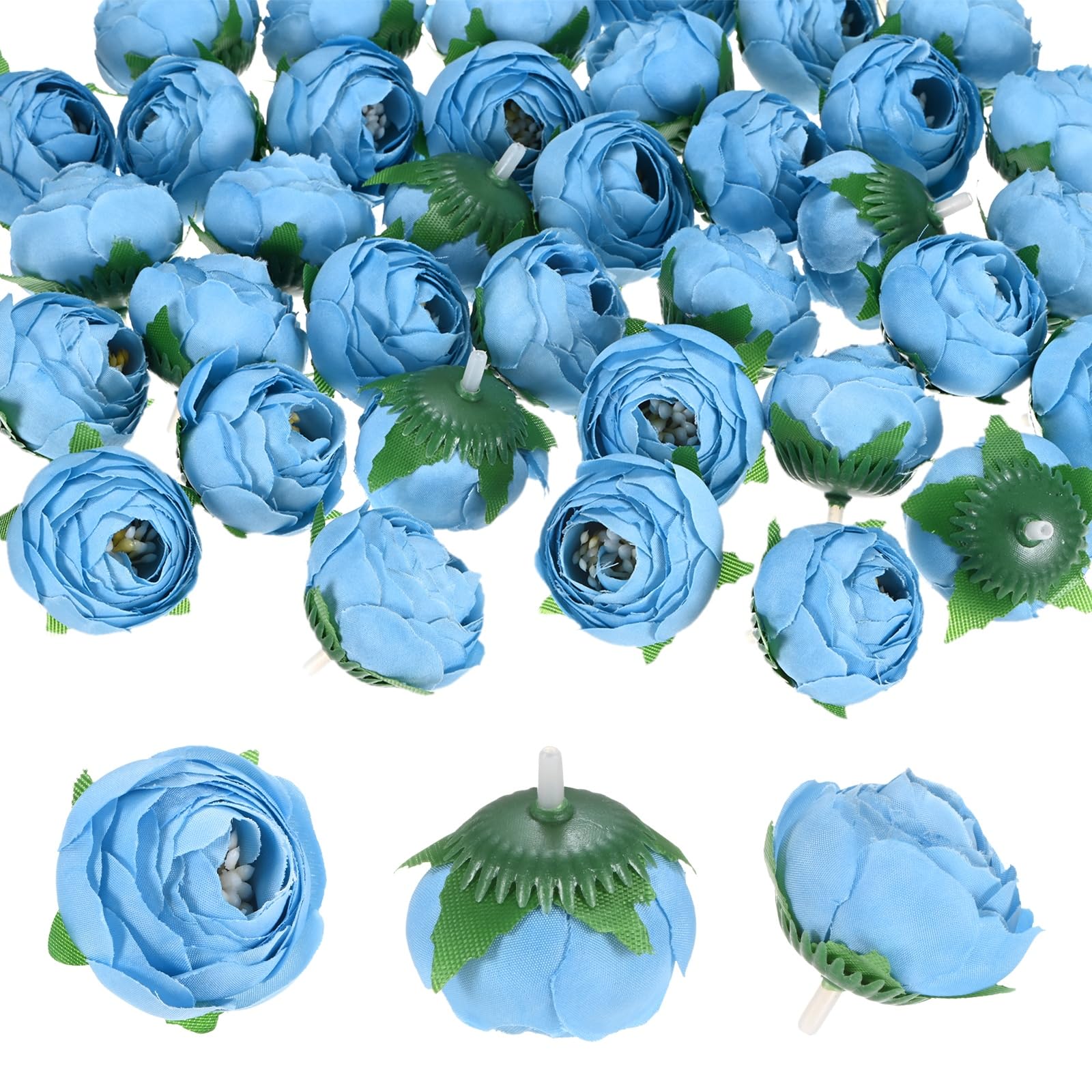Fleurs de camélia artificielles en soie pour créer un mur floral de mariage