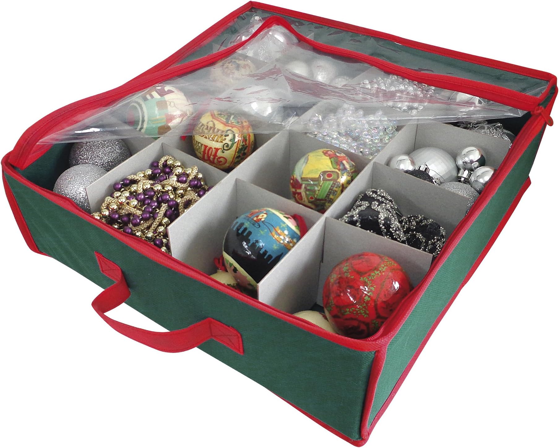 Christmas CornerXMA137389 Decoration Storage Bag, Green, 38 x 38 x 13cm