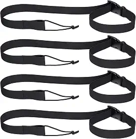 Oudain Coleira de snowboard 91 cm de comprimento tiras de fixação para snowboard preta para snowboard para homens e mulheres snowboard