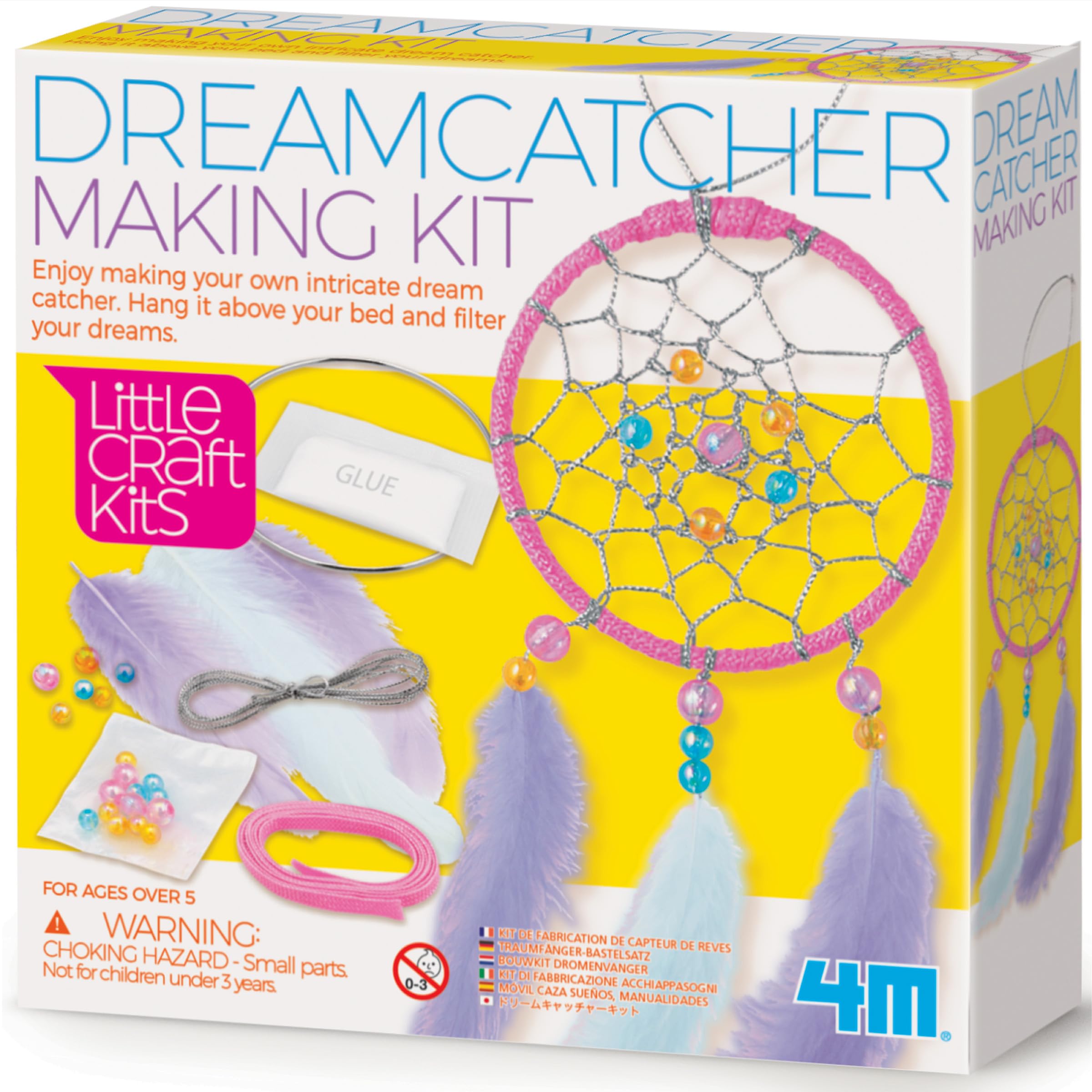 4M Little Craft | Dream Catcher Making Kit | Craft & Activity | Kids 8+
