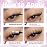 Natural Lash Clusters Kit Spiky Cluster Eyelash Extension Kit 120 Pcs CC-Curly Eyelash Clusters 10-16MM Wispy Individual Lashes Kit with Lash Bond and Seal and Eyelash Tweezers by Mavphnee