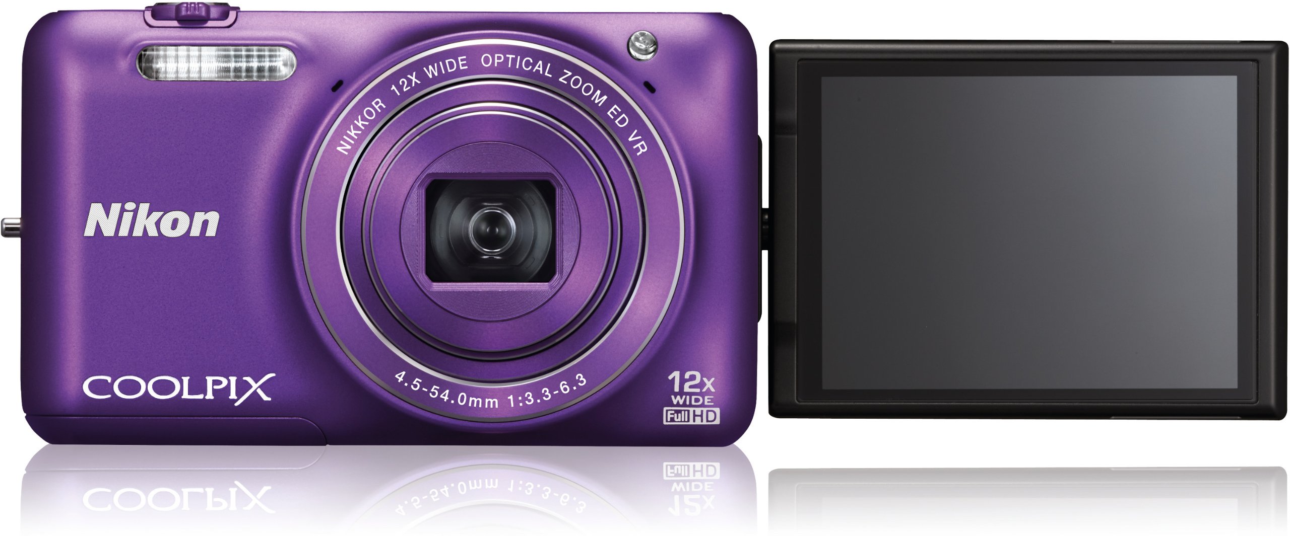 Nikon Coolpix S6600 dijital kamera (16 MP, 12 kat opt. Zoom, 6,7