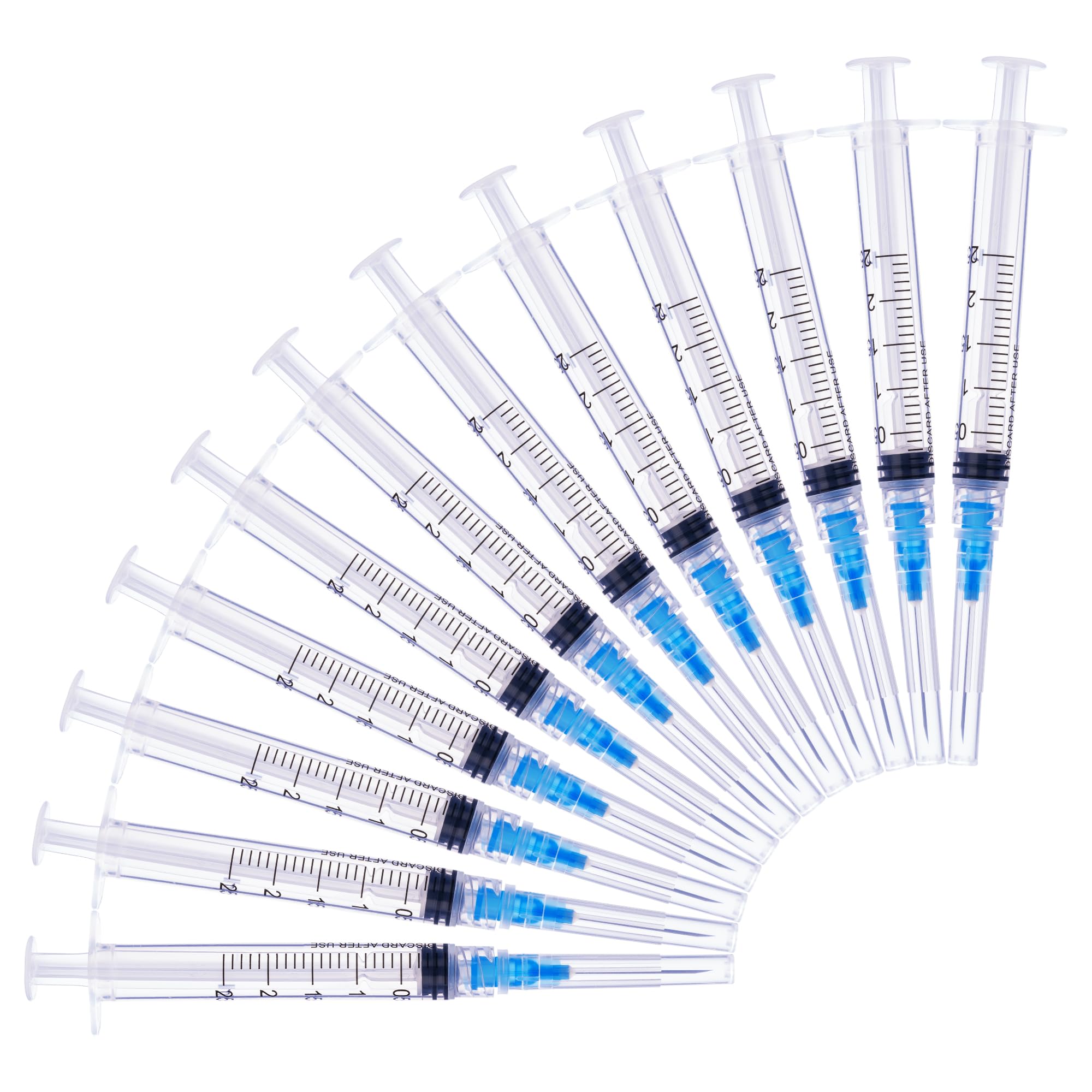 3ml Syringes with 23G 1 Inch Needles Luer Lock Disposable Syringe for Liquids, Individually Wrapped, Pack of 50 — Amazon image 11