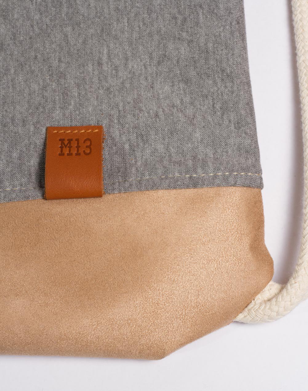 Vagabond Wood Sports Bag - Jersey (Sweat) / Alcantara, worek gimnastyczny, worek sportowy, worek, torba, Manufaktur13 M13