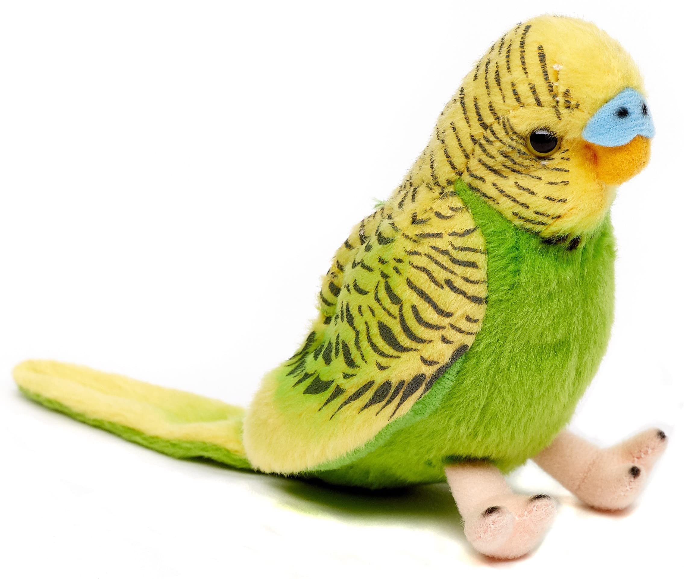 Uni-Toys - Wave Budgie (Green) with Painful Voice - 12cm